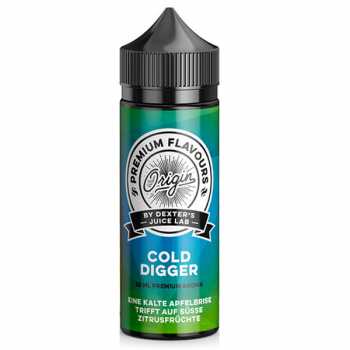 Gold Digger Dexter's Juice Lab Aroma Longfill 30ml / 120ml eisgekühlte frische Äpfel treffen auf süße Zitrusfrüchte
