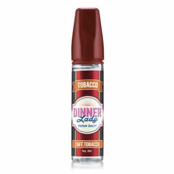 Dinner Lady Liquid Cafe Tobacco 20ml / 60ml (Tabak + frischen Kaffee)