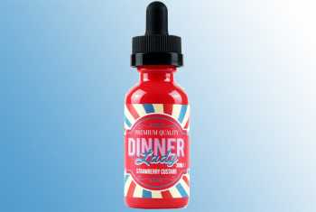 Strawberry Custard Dinner Lady Liquid 60ml Erdbeere, cremiger Vanillepudding und Butterkaramell