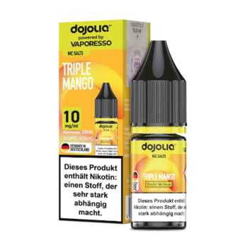 Triple Mango Dojoliq Nikotinsalz Liquid 10ml (Mangomix mit leichter Frische)