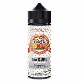 The Duke Dr. Fog Donuts Aroma 10ml / 60ml (Vanilledonut mit Vanille-Earl-Grey Glasur)