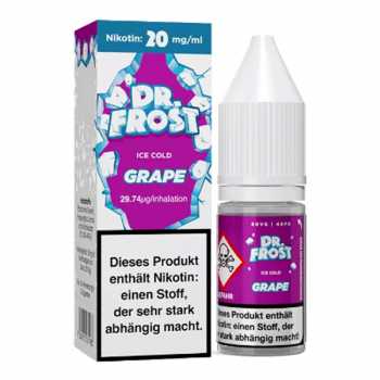 Grape Dr. Frost Nikotinsalz Liquid 20mg / 10ml (Traube mit Kühle)