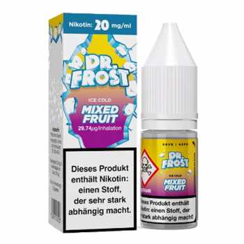 Mixed Fruit Dr. Frost Nikotinsalz Liquid 20mg / 10ml (Fruchtmix mit Kühle)