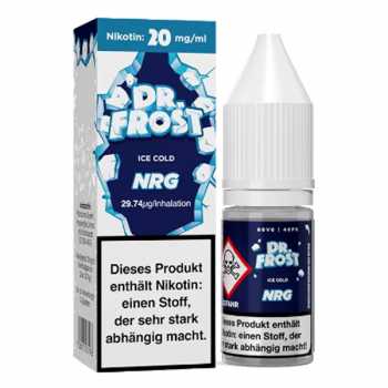 NRG Ice Dr. Frost Nikotinsalz Liquid 20mg / 10ml (Energy Drink mit Kühle)