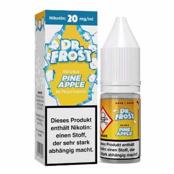 Pineapple Dr. Frost Nikotinsalz Liquid 20mg / 10ml (Ananas mit Kühle)