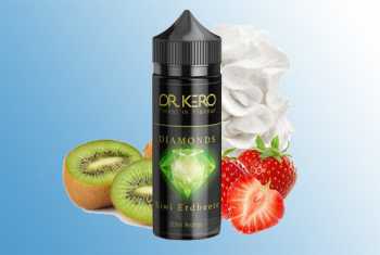 Kiwi Erdbeere Dr. Kero Diamonds Aroma 10ml / 120ml (Erdbeeren und Kiwi)