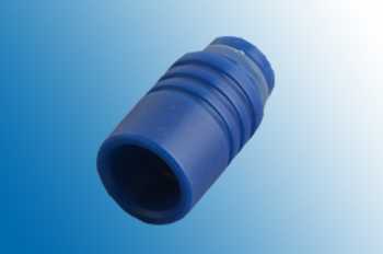 Mach blau Teflon Widebore Driptip