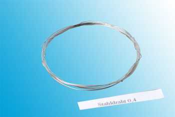 2 x Stahldraht 0,15 / 0,2 / 0,4 / 0,5 mm