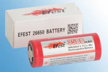 efest 26650 IMR 3500mAh 30A / 60A