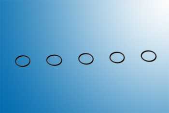 O-Ringe in 1,5 mm Stärke FPM
