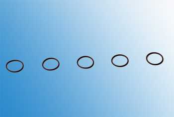 O-Ringe in 1,5 mm Stärke FPM