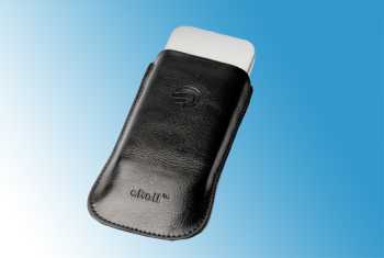 eRoll Leder Etui Tasche Joyetech Schwarz