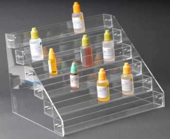 Liquid Aufsteller mit 6 Ebenen