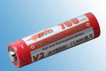 Dampf Shop - Efest IMR V2 14500 700 mAh