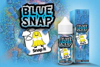 Blue Snap - Snap It Liquid 60ml blaue Himbeer Bonbons