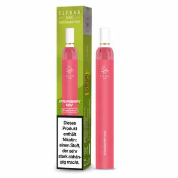 Strawberry Kiwi Elf Bar T600 E-Shisha 20mg NicSalt Fruchtmix aus Kiwi und Erdbeere