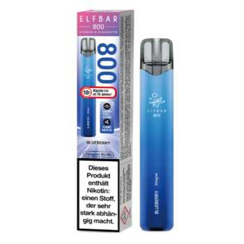 Blueberry Elfbar 800 E-Zigarette 20mg NicSalt (Blaubeer)