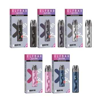 Elfbar Elfx 2 Kit Pod E-Zigarette 30W – Kompakt, leistungsstark und mit Zugautomatik