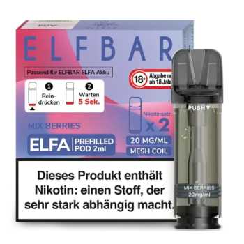 Mix Berries 20mg Elfbar Elfa Pod 2 Stück (Beerenmix)