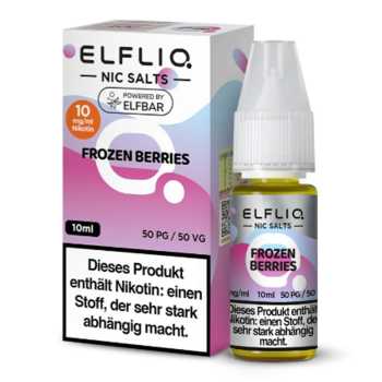 Frozen Berries ELFLIQ Nikotinsalz Liquid 10ml (Beerenmix mit leichter Frische)