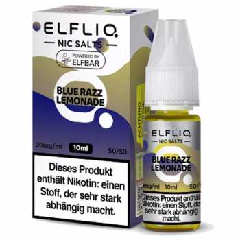 Blue Razz Lemonade ELFLIQ Nikotinsalz Liquid 10ml (Limonade mit Blaubeeren und Himbeeren)