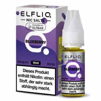 Blueberry ELFLIQ Nikotinsalz Liquid 10ml (Blaubeer Geschmack)