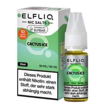 Cactus Ice ELFLIQ Nikotinsalz Liquid 10 ml – Eisgekühlte süße Kaktusfrucht mit intensiver Frische