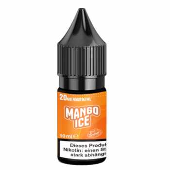 Mango Ice erste Sahne Hybrid Nikotinsalz Liquid 10ml 20mg (Mango mit kühler Note)