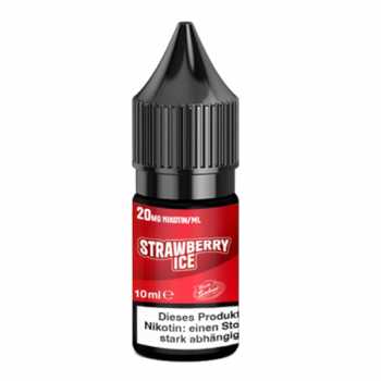 Strawberry Ice erste Sahne Hybrid Nikotinsalz Liquid 10ml 20mg (Erdbeergeschmack mit kühler Note)