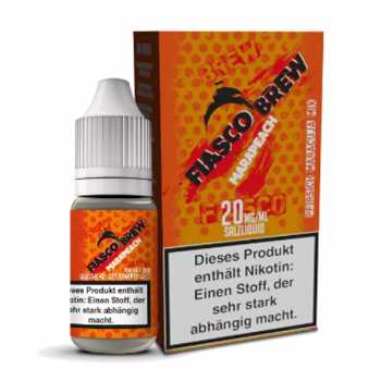 Marapeach Fiasco Brew Nikotinsalz Liquid 10ml (Fruchtmix aus Pfirsich und Maracuja)