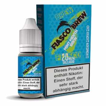 Mint Menth Brew Fiasco Brew Nikotinsalz Liquid 10ml (Menthol Minze Mix)