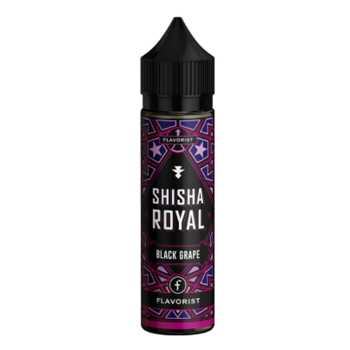 Black Grape Shisha Royal Flavorist Aroma 10 ml in 60 ml – Dunkler Traubengeschmack