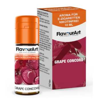 Grape Concord Flavour Art Aroma 10ml (intensiver Erdbeer Trauben Geschmack)