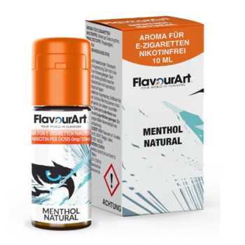 Menthol Natural Flavour Art Aroma 10ml (intensiver Menthol Geschmack)