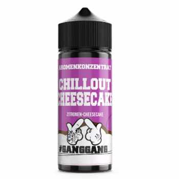 Chillout Cheesecake Ganggang Aroma 10ml / 120ml (frisch gebackener Käsekuchen mit Zitrone)