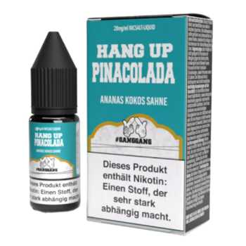 Hang Up Pinacolada GangGang NicSalt Liquid 10ml (erfrischender Cocktail mit Ananas und Kokos)