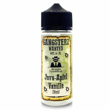 Java-Apfel Vanille Gangsterz Aroma Longfill 10ml / 60ml (Äpfel / Vanillecreme)
