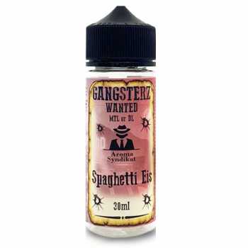 Spaghetti Eis Gangsterz Aroma Longfill 30ml / 120ml leckeres Vanilleeis mit frischer Beerensauce