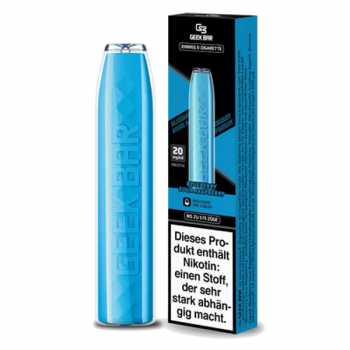 GeekBar Blue Sour Rasperry NicSalt 20mg Einweg E-Zigarette (erfrischender Blaubeer und Himbeer Mix)
