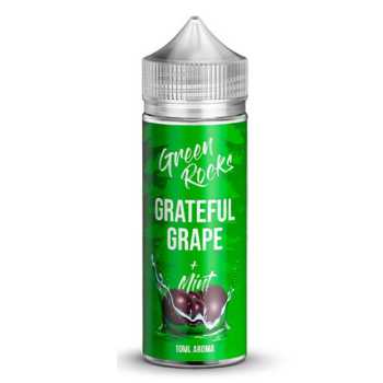 Grateful Grape Green Rocks Aroma 10ml / 120ml (Traubengeschmack mit frischer Minze)