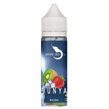 Dünya Hayvan Juice 10ml / 60ml (Erdbeer und Kiwi mit erfrischender Cooling Note)