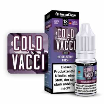 Cold Vacci InnoCigs Liquid 10ml (erfrischende Heidelbeer Minzpastillen)