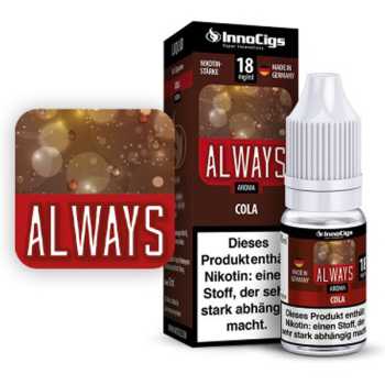 Always InnoCigs Liquid 10ml (Cola Liquid)