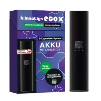 InnoCigs Eco X Pod Akku 900 mAh