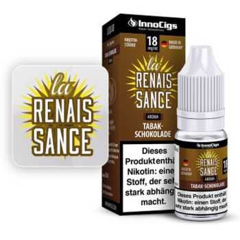 La Renaissance InnoCigs Liquid 10ml (Tabak trifft auf Schokolade)