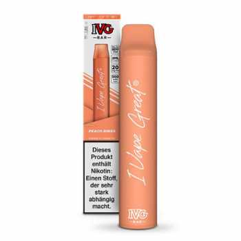 Peach Rings IVG Bar 20mg Einweg E-Zigarette (Pfirsich Gummibärchen)
