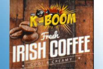 K-Boom Fresh Irish Coffee Aroma Irish Cream Coffee mit Frische Kick