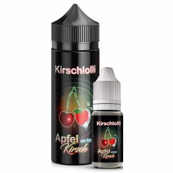 Apfel Kirsch Cool Kirschlolli Aroma 10ml / 120ml leckerer Apfel Kirsch Lolli leckerer Apfel Kirsch Lolli eisgekühlt