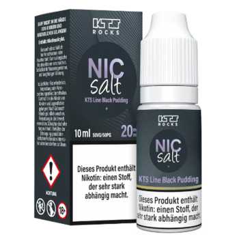 Black Pudding KTS Nikotinsalz Liquid 10ml 20mg (Pudding mit fruchtiger Mischung)