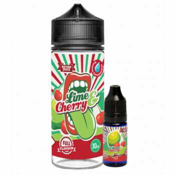 LIME & CHERRY Big Mouth Aroma 10ml / 120ml leckere Kombination aus Limette und Kirsche